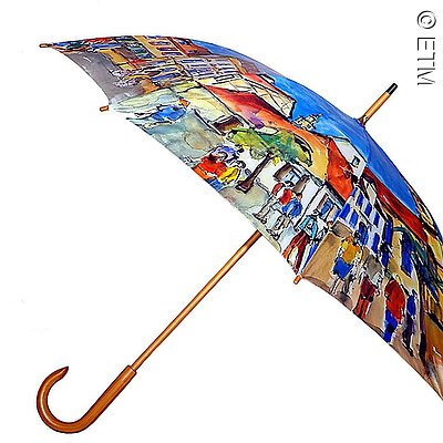 Regenschirm  | 20,00 € | Stockschirm, Erlanger Aquarellmotive, Automatic