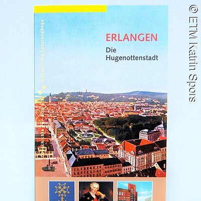 Broschüre | 8,00 € | Broschüre - "Die Hugenottenstadt", 72 Seiten, Sandberg Verlag