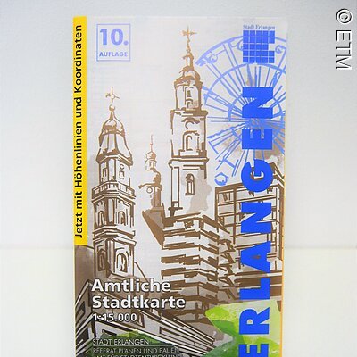 Amtliche Stadtkarte | 3,00 € | Amtliche Stadtkarte, Auflage 10