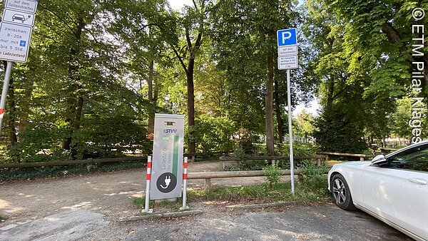 E-Ladestation für Autos am Bohlenplatz