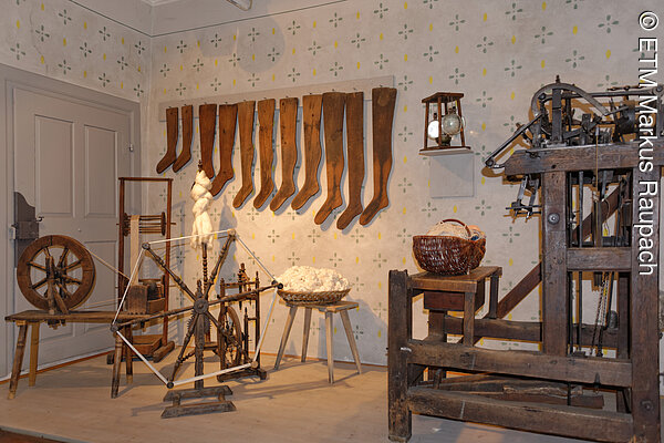 Werkstatt eines Strumpfwirkers (Stadtmuseum Erlangen)