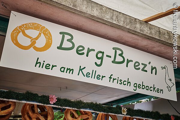 Erlanger Bergkirchweih - Berg Brezn