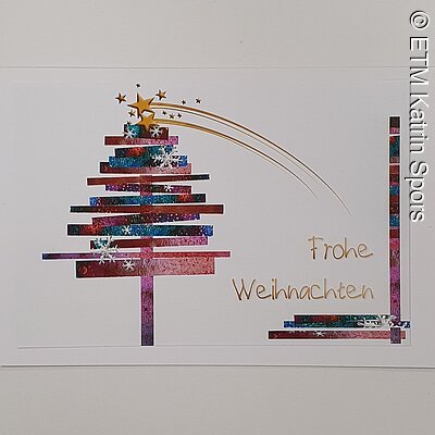 Weihnachtskarte | 2,00€ | Klappkarte mit Kuvert