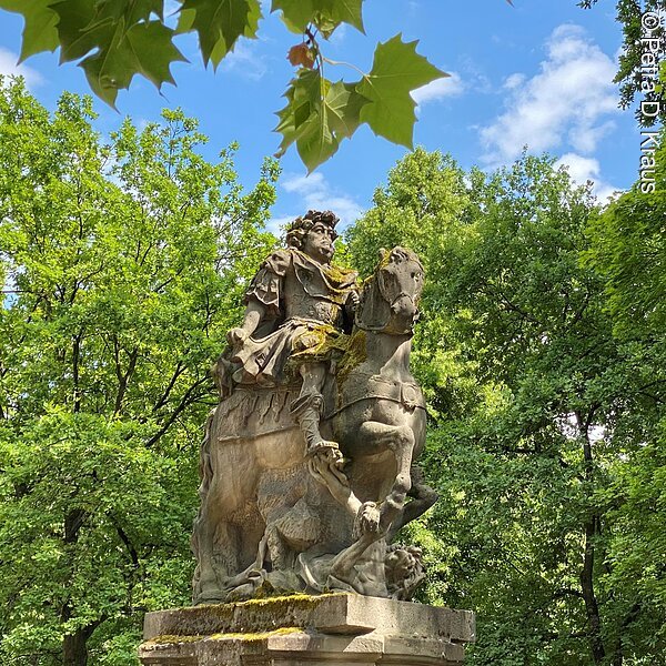 Reiterdenkmal im Schlossgarten
